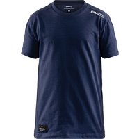 CRAFT Community Mix T-Shirt Kinder 390000 - navy 134/140 von Craft