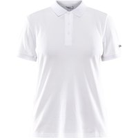 CRAFT Core Blend Poloshirt Damen 900000 - white L von Craft