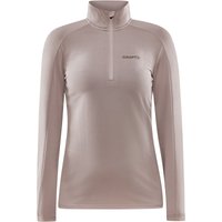 CRAFT Core Gain Midlayer 1/2-Zip Langarmshirt Damen 230000 - clay XL von Craft