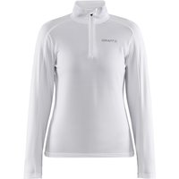 CRAFT Core Gain Midlayer 1/2-Zip Langarmshirt Damen 900000 - white L von Craft