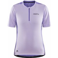 CRAFT Core Offroad 1/2-Zip Fahrradtrikot Damen 723739 - lavender/magic M von Craft