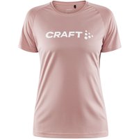 CRAFT Core Unify Logo Trainingsshirt Damen 721000 - bleikur L von Craft