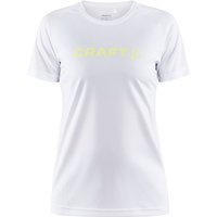 CRAFT Core Unify Logo Trainingsshirt Damen 900000 - white M von Craft