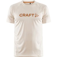 CRAFT Core Unify Logo Trainingsshirt Herren 211000 - ecru L von Craft