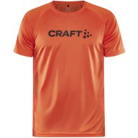 CRAFT Core Unify Logo Trainingsshirt Herren 521000 - vibrant L von Craft