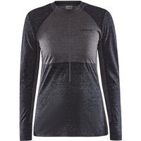 CRAFT Core Wool Mix Thermounterwäsche-Set Damen 999985 - black/granite L von Craft