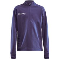 CRAFT Evolve 1/2-Zip Trainings-Top Kinder 759000 - true purple 122/128 von Craft