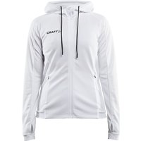 CRAFT Evolve Kapuzen-Trainingsjacke Damen 900000 - white L von Craft
