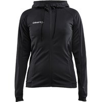 CRAFT Evolve Kapuzen-Trainingsjacke Damen 999000 - black M von Craft