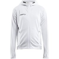 CRAFT Evolve Kapuzen-Trainingsjacke Kinder 900000 - white 134/140 von Craft