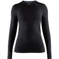 CRAFT Fuseknit Comfort Funktionsshirt langarm Damen schwarz XS von Craft