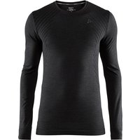 CRAFT Fuseknit Comfort langarm Funktionsshirt Herren schwarz S von Craft