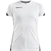 CRAFT Pro Control Impact Trainingsshirt Damen 900999 - white/black L von Craft