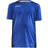 CRAFT Pro Control Impact Trainingsshirt Kinder 346390 - club cobolt/navy 146/152 von Craft