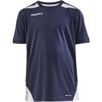 CRAFT Pro Control Impact Trainingsshirt Kinder 390900 - navy/white 134/140 von Craft