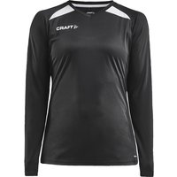 CRAFT Pro Control Impact langarm Trainingsshirt Damen 999900 - black/white L von Craft