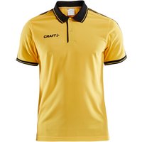 CRAFT Pro Control Poloshirt Herren 552999 - sweden yellow/black 3XL von Craft