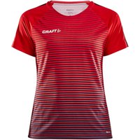 CRAFT Pro Control Stripe Trikot Damen 430390 - bright red/navy S von Craft