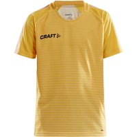 CRAFT Pro Control Stripe Trikot Kinder 552851 - sweden yellow/flumino 134/140 von Craft