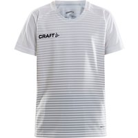 CRAFT Pro Control Stripe Trikot Kinder 900926 - white/silver 134/140 von Craft