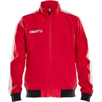 CRAFT Pro Control Trainingsjacke Kinder 430000 - bright red/white 158/164 von Craft