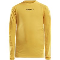CRAFT Pro Control langarm Kompressionsshirt Kinder 552000 - sweden yellow 134/140 von Craft
