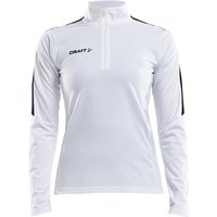 CRAFT Progress 1/2-Zip Trainings-Top Damen 1900 - white XXL von Craft