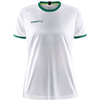 CRAFT Progress 2.0 Graphic Trikot Damen 900651 - white/team green S von Craft