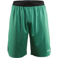 CRAFT Progress Basketballshorts Kinder 651000 - team green 158/164 von Craft