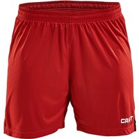 CRAFT Progress Contrast Shorts Damen 2430 - bright red/black S von Craft