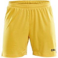 CRAFT Progress Contrast Shorts Damen 3552 - sweden yellow/club cobolt L von Craft