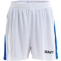 CRAFT Progress Contrast Shorts Kinder 2900 - white/royal 146/152 von Craft