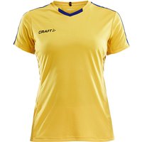 CRAFT Progress Contrast Trikot Damen 3552 - sweden yellow/club cobolt XL von Craft