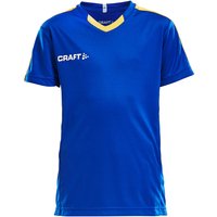 CRAFT Progress Contrast Trikot Kinder 2345 - royal blue/sweden yellow 134/140 von Craft