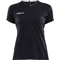 CRAFT Progress Practise Trainingsshirt Damen 9900 - black/white M von Craft