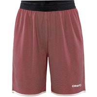 CRAFT Progress Reversible Basketballshorts Damen 430900 - bright red/white XL von Craft