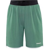 CRAFT Progress Reversible Basketballshorts Damen 651900 - team green/white XXL von Craft