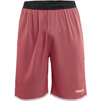 CRAFT Progress Reversible Basketballshorts Herren 430900 - bright red/white XXL von Craft