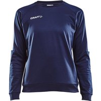 CRAFT Progress Round-Neck Sweatshirt Damen 390900 - navy/white S von Craft