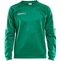 CRAFT Progress Round-Neck Sweatshirt Herren 651900 - team green/white S von Craft