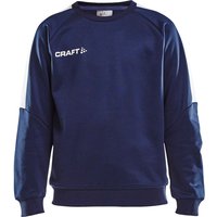 CRAFT Progress Round-Neck Sweatshirt Kinder 390900 - navy/white 146/152 von Craft