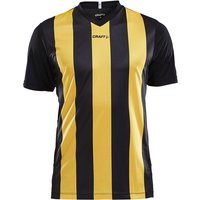 CRAFT Progress Stripe Trikot Herren 9552 - black/sweden yellow XS von Craft