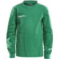 CRAFT Progress Torwart Sweatshirt Kinder 651900 - team green/white 146/152 von Craft