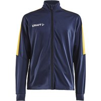 CRAFT Progress Trainingsjacke Herren 390552 - navy/sweden yellow L von Craft