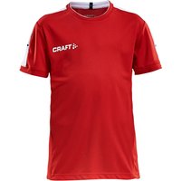 CRAFT Progress Trainingsshirt Kinder 1430 - bright red 134/140 von Craft