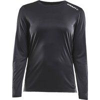 CRAFT Rush Langarmshirt Damen 999000 - black L von Craft