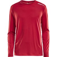 CRAFT Rush Langarmshirt Herren 430000 - bright red XL von Craft