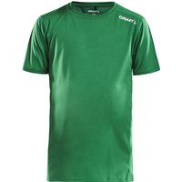 CRAFT Rush T-Shirt Kinder 651000 - team green 122/128 von Craft