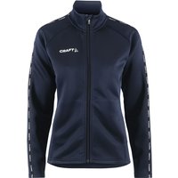 CRAFT Squad 2.0 Trainingsjacke Damen 390000 - navy L von Craft