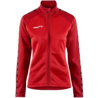 CRAFT Squad 2.0 Trainingsjacke Damen 430476 - bright red/express XXL von Craft